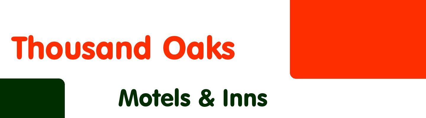 Best motels & inns in Thousand Oaks - Rating & Reviews